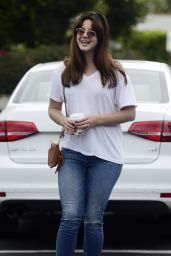 Lana Del Rey Street Style - Out in Los Angeles, July 2015