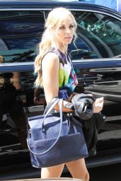 Laura Vandervoort - Arriving at Comic-Con in San Diego, July 2015