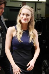 Leven Rambin at HuffPost Live, Good Day New York and AOL Studios in New York City