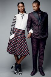 Liya Kebede & Michael B. Jordan - Photoshoot for Vogue August 2015 
