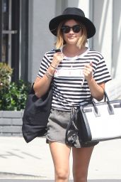 Lucy Hale Summer Style - Shopping in West Hollywood, July 2015