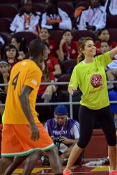 Maria Menounos - Celebrity Basketball Game at the Special Olympics World Games in Los Angeles