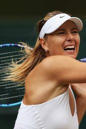 Maria Sharapova – Wimbledon Tournament 2015 – Quarter Final
