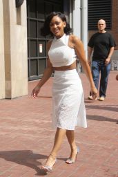 Meagan Good - Arriving at Comic-Con in San Diego, July 2015
