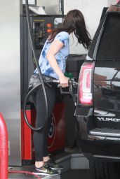 Megan Fox at a Gas Station in Beverly Hills, July 2015