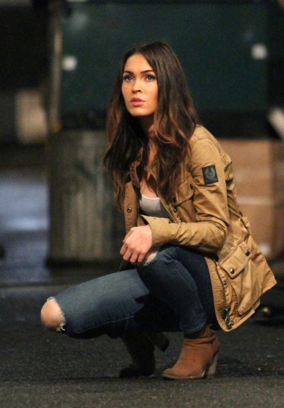 Megan Fox - On set of Teenage Mutant Ninja Turtles 2 in New York City, July 2015