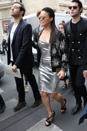 Michelle Rodriguez - Jean Paul Gaultier Fashion Show in Paris, July 2015