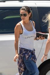 Mila Kunis - Out in West Hollywood, July 2015