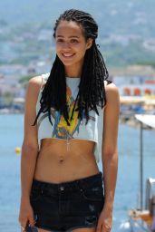 Nathalie Emmanuel in a Bikini in Ischia, July 2015