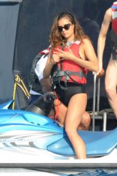Nina Dobrev in a Swimsuit in St Tropez, July 2015