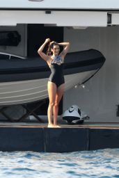 Nina Dobrev in a Swimsuit in St Tropez (more photos), July 2015
