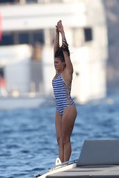 Nina Dobrev in Swimsuit - Saint-Tropez, July 2015 