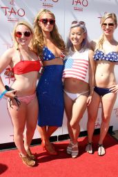 Paris Hilton at 4th Of July Party in Las Vegas