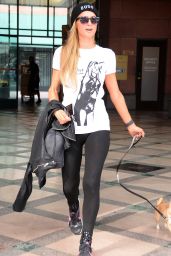 Paris Hilton Leaving the Anastasia Salon in Beverly Hils - July 2015