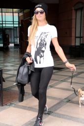 Paris Hilton Leaving the Anastasia Salon in Beverly Hils - July 2015