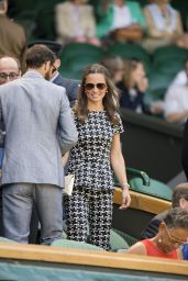 Pippa Middleton Summer Style - Championships at Wimbledon 2015
