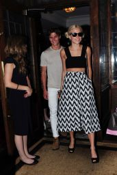 Pixie Lott Style - Leaving The Ivy Restaurant in London, July 2015
