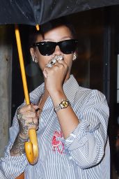 Rihanna - Out in New York City, July 2015