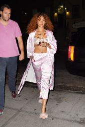 Rihanna Summer Style - Outside Recording Studio in New York City, July 2015