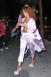 Rihanna Summer Style - Outside Recording Studio in New York City, July 2015