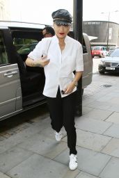 Rita Ora Casual Style - London, July 2015