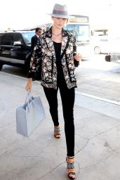 Rosie Huntington-Whiteley Airport Style - at LAX, July 2015