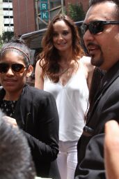 Sarah Wayne Callies Arriving at Comic-Con, July 2015
