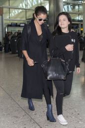 Selena Gomez Airport Style - at London