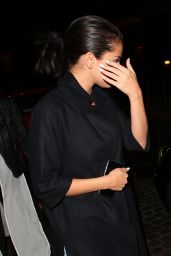 Selena Gomez Night Out Style - Leaving the Chiltern Firehouse in London, July 2015