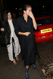 Selena Gomez Night Out Style - Leaving the Chiltern Firehouse in London, July 2015