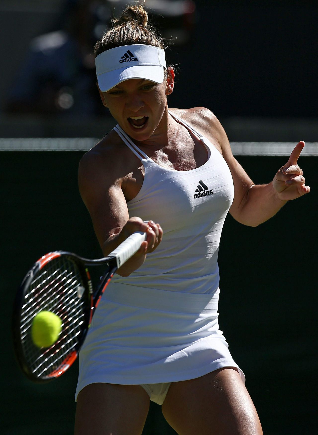 Simona Halep – Wimbledon Tournament 2015 – First Round • CelebMafia