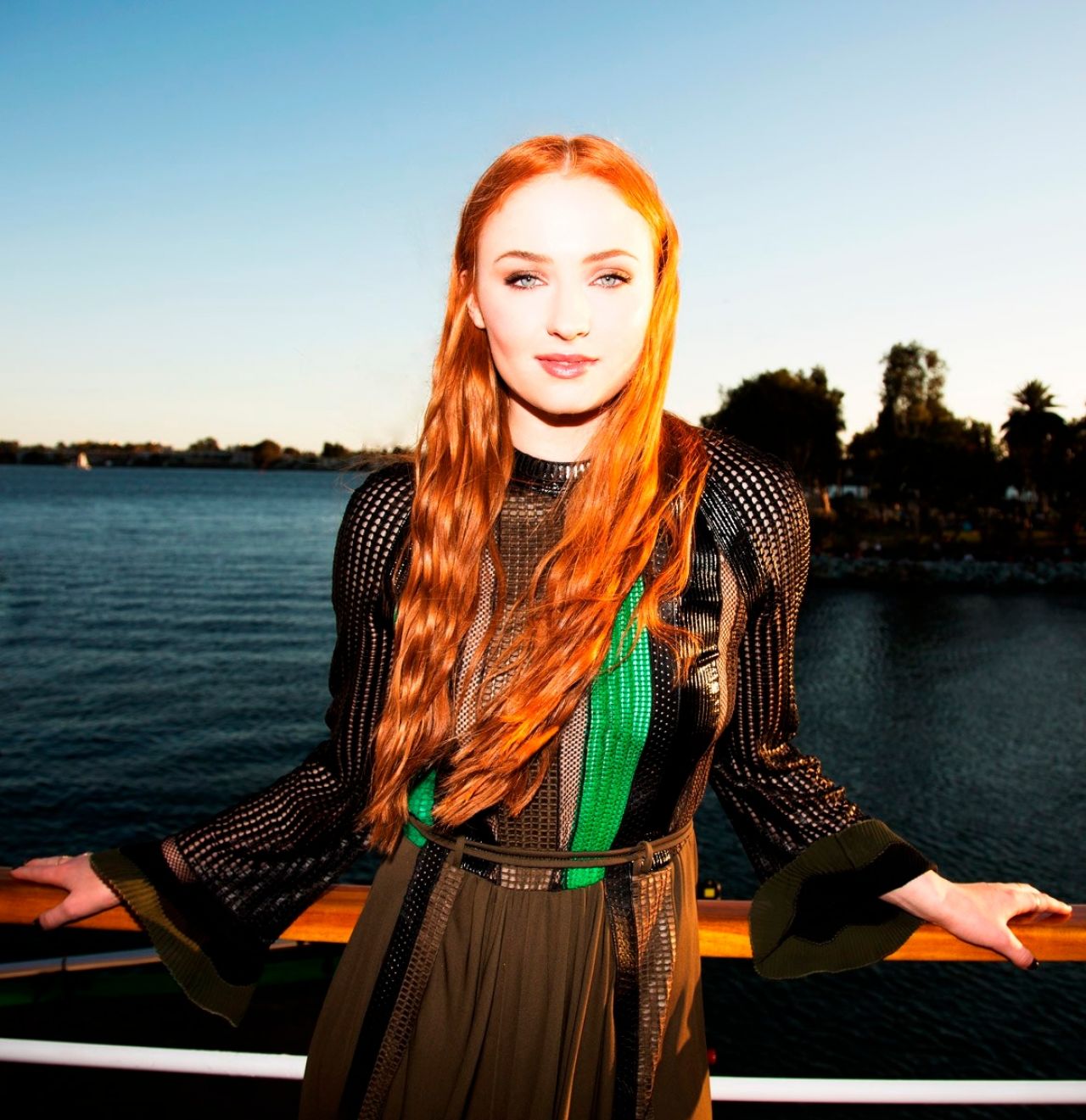 Sophie Turner - Game of Thrones Photoshoot at Comic Con - July 2015