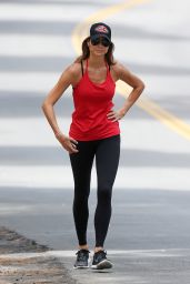 Stacy Keibler - Out For a Walk in Beverly Hills, June 2015
