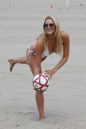 Stephanie Pratt in a White Bikini - The Hamptons, New York, July 2015