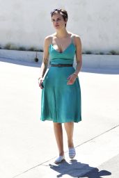 Tallulah Willis Summer Style - Leaving a Friends House in Malibu, July 2015