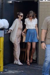 Taylor Swift Steet Fashion - Leaving Sugarfish Sushi Restaurant in Beverly Hills, July 2015