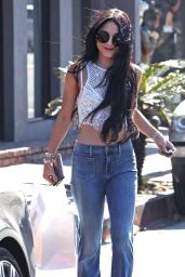 Vanessa Hudgens Street Style - Out in West Hollywood, July 2015