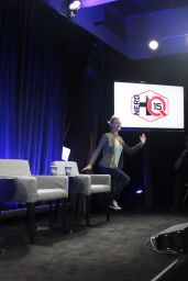 Yvonne Strahovski - Nerd HQ 2015 Badass Women Panel at Comic Con in San Diego