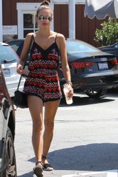 Alessandra Ambrosio Summer Style - Out in Brentwood, August 2015