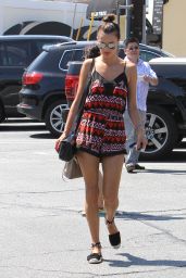 Alessandra Ambrosio Summer Style - Out in Brentwood, August 2015