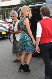 Alice Eve - Leaving the Bowery Hotel in New York City, August 2015