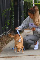 Ariana Grande out in Los Angeles, August 2015