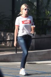 Ashley Benson in Tight Jeans - Out in West Hollywood, August 2015