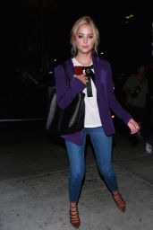 Ashley Benson Leaving the Warwick Club in Hollywood, August 2015