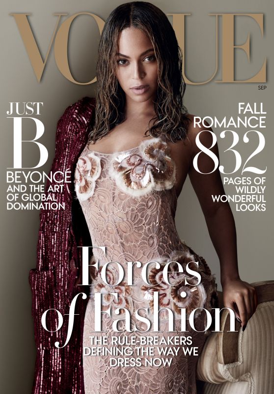 Beyonce - Vogue Magazine September 2015 Cover and Photos