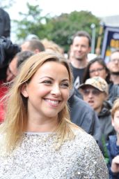 Charlotte Church Protests Arctic Drilling in Front of Shell Centre in London