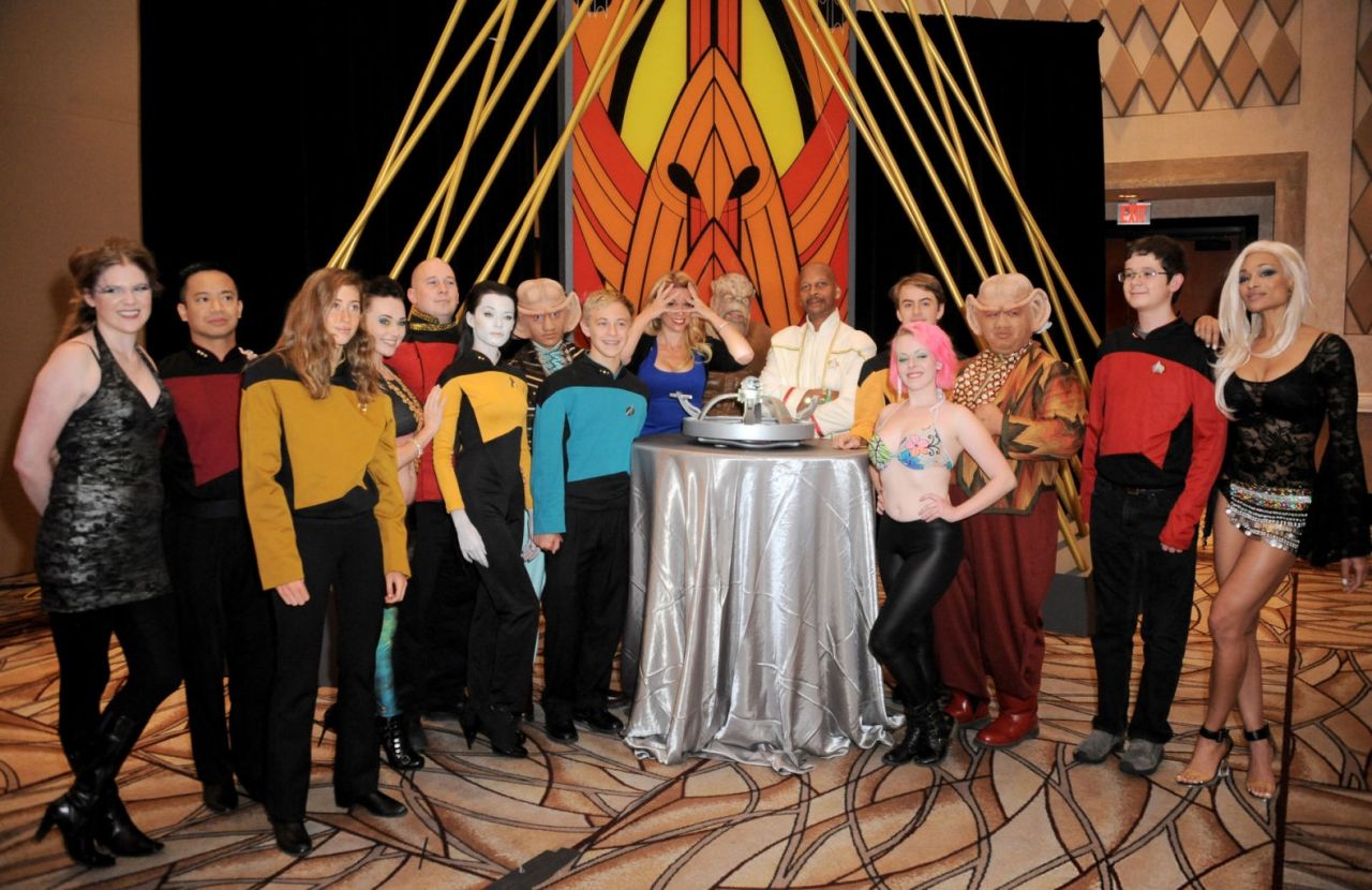 Chase Masterson 14th Annual Official Star Trek Convention in Las