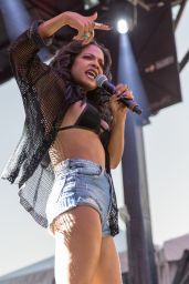 Christina Milian at the Billboard Hot 100 Music Festival in Jones Beach, August 2015