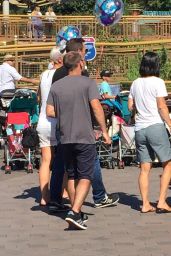 Courteney Cox at Disneyland, August 2015