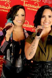 Demi Lovato Checks Herself Out at Madame Tussaud